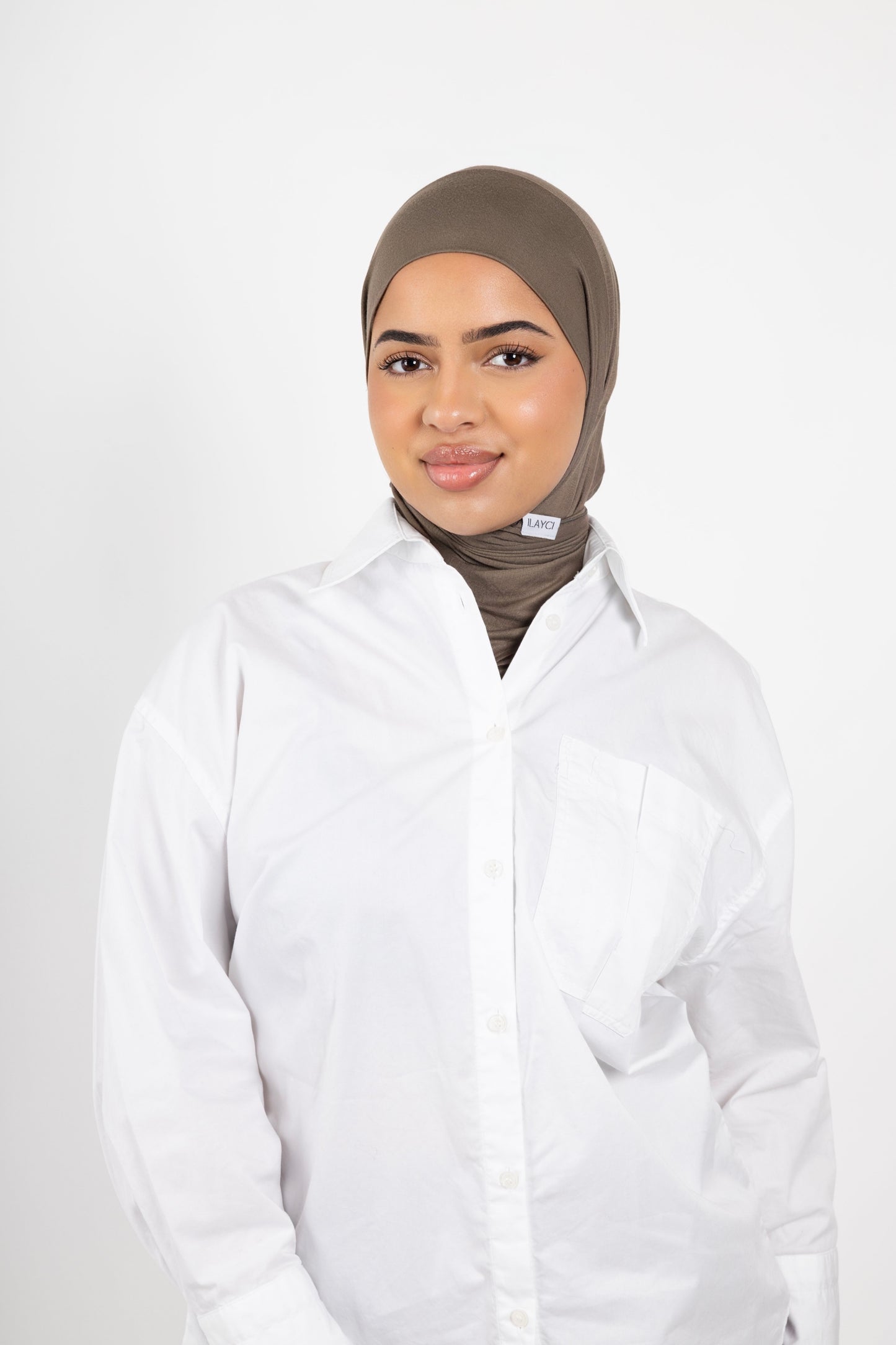 Magnetique Hijab | Army Green