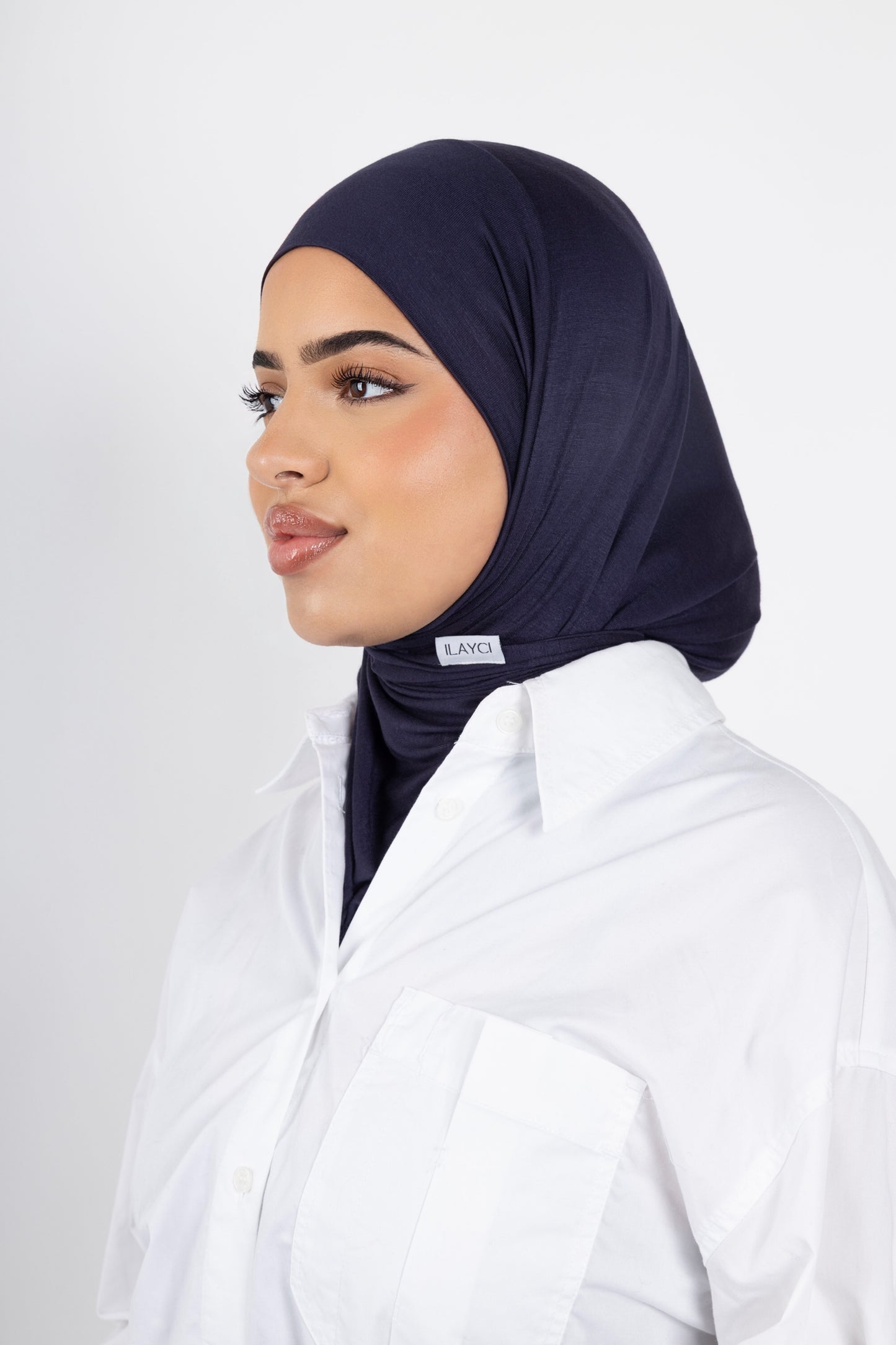 Magnetique Hijab | Dark Navy