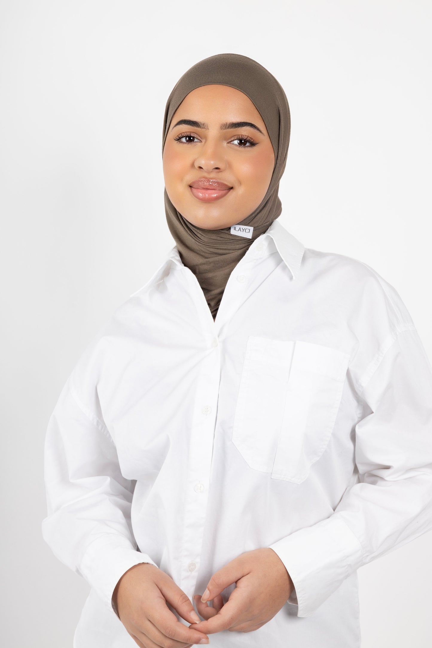 Magnetique Hijab | Army Green