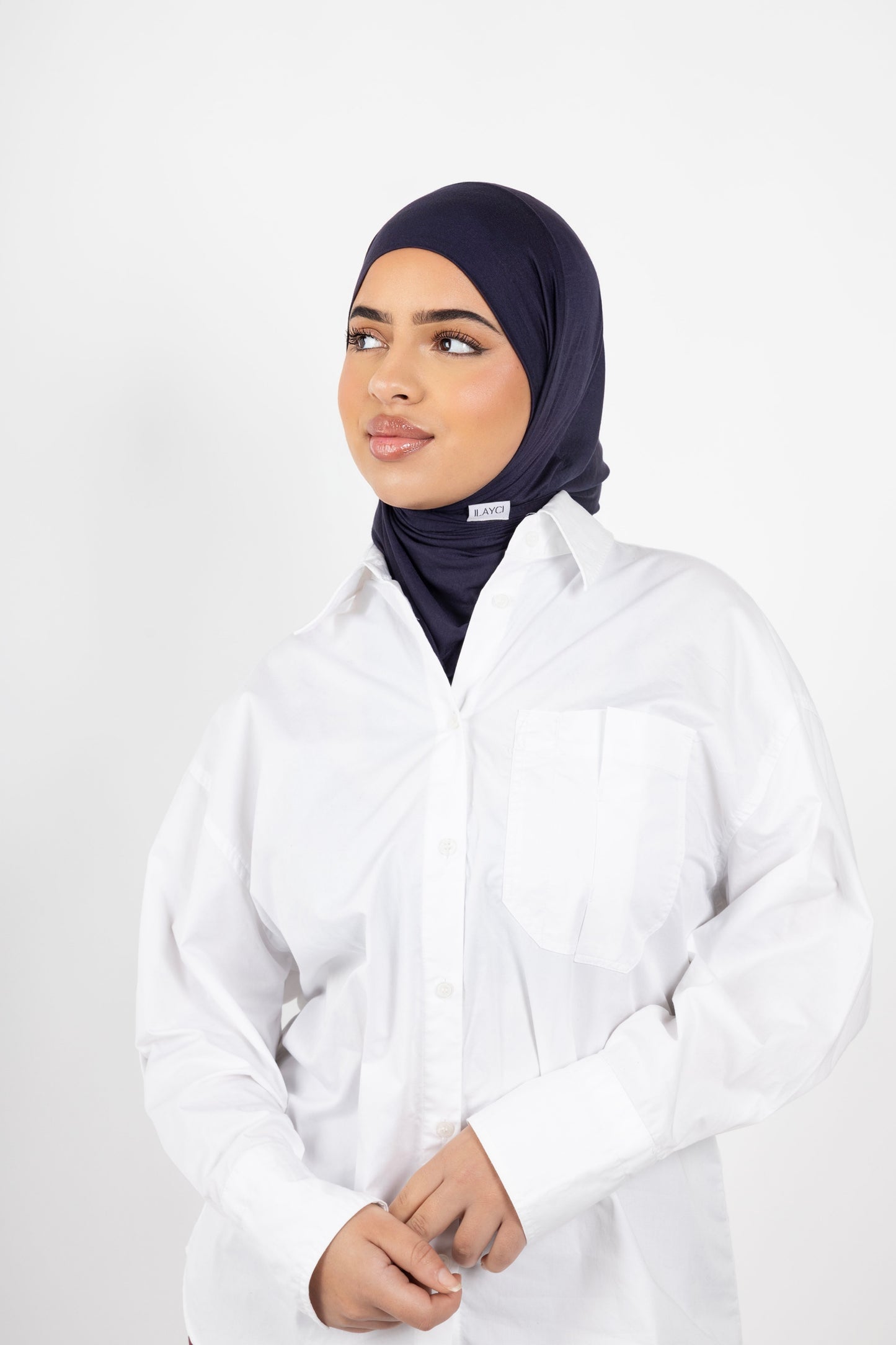 Magnetique Hijab | Dark Navy