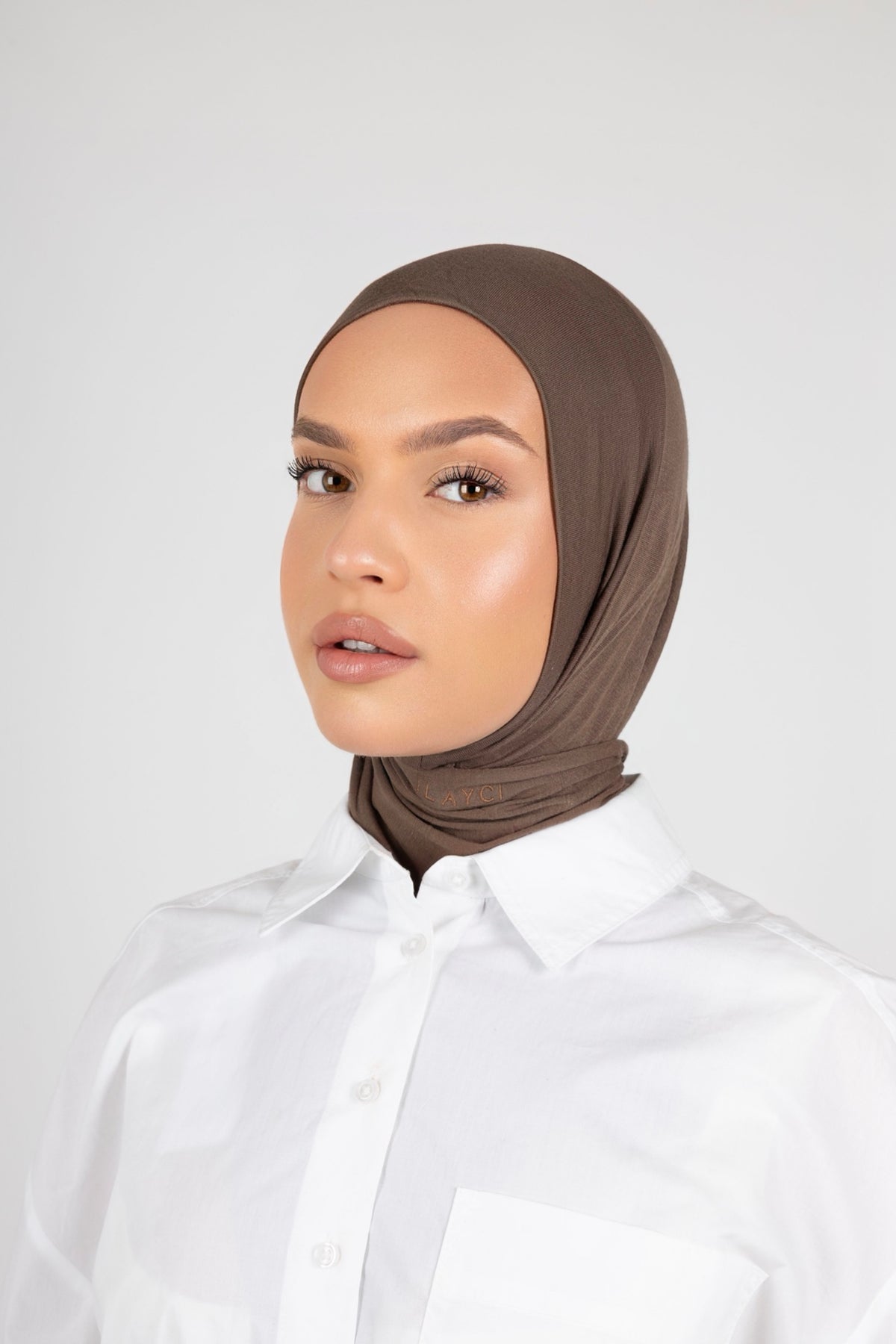 Magnetique Hijab | Chestnut